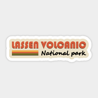Lassen Volcanic National Park America California Adventure Sticker